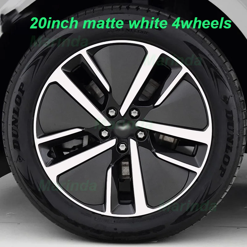 Naklejki na piasty kół samochodowych dla Lixiang Ideal L6 L7 L8 L9 21 cali 20 cali dekoracyjne naklejki odporne na zarysowania akcesoria zewnętrzne