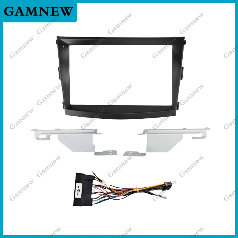 9 Inch Car Frame Adapter Cable For Ssangyong Tivolan Tivoli 2015-2019 Android Radio Dash Fitting Panel Kit