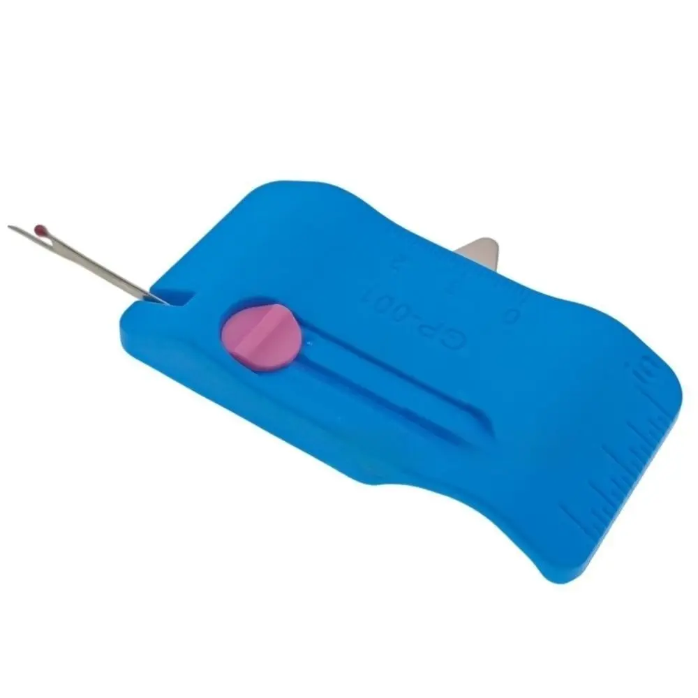 Adjustable Magnetic Sewing Track Built-In Seam Ripper Positioning Tool Magnetic Seam Guide Multifunctional with Measurement