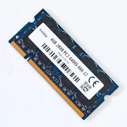 DDR2 RAMS 4GB 800MHz memoria per Laptop DDR2 4GB 2 rx8 PC2-6400s-666-12 SODIMM 1.8V notebook memoria