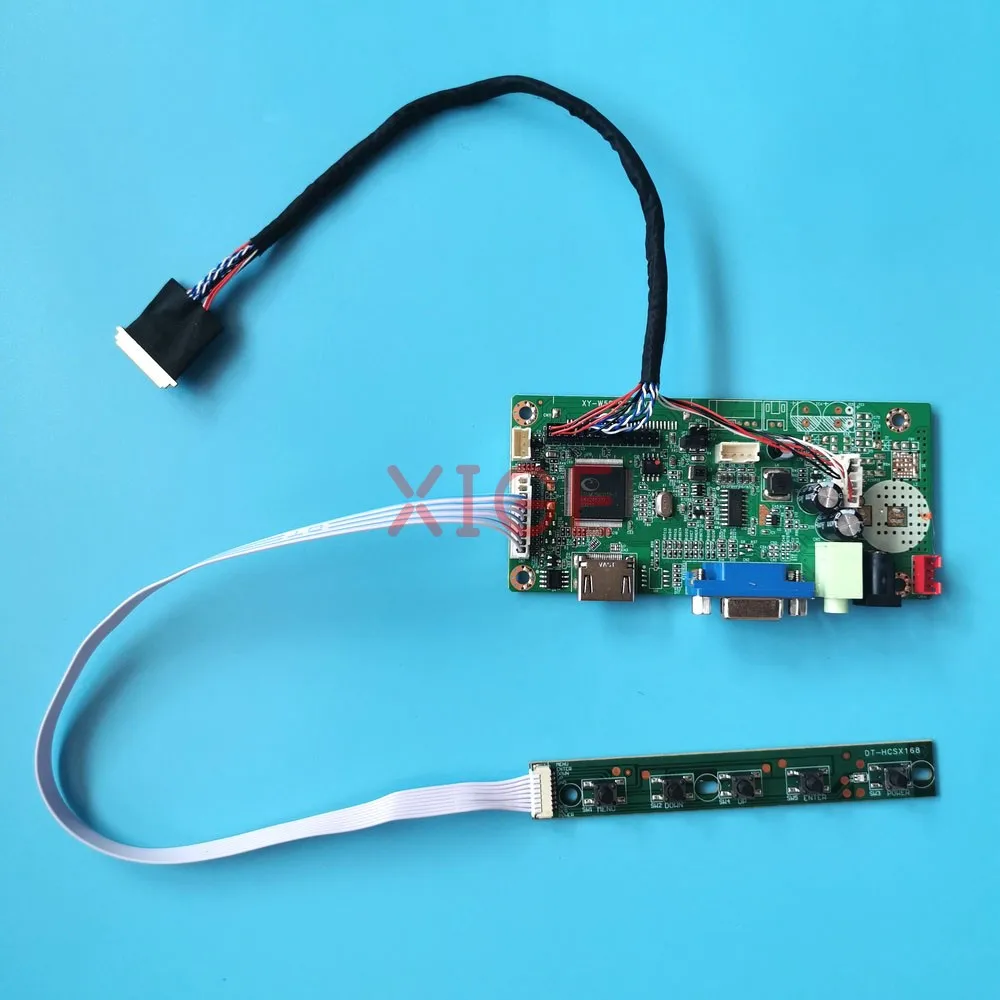 

Для CLAA173UA01A N173O6-L01/L02 40-контактный LVDS HDMI-совместимый 1600x900 17,3-дюймовый экран ноутбука VGA 58C контроллер плата драйвера комплект DIY