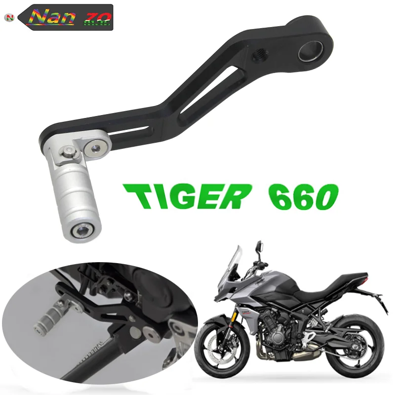 Tiger660 Motorcycle Accessories TIGER 660 Adjustable Folding Gear Shifter Shift Pedal Lever For Tiger Sport 660 Tiger660