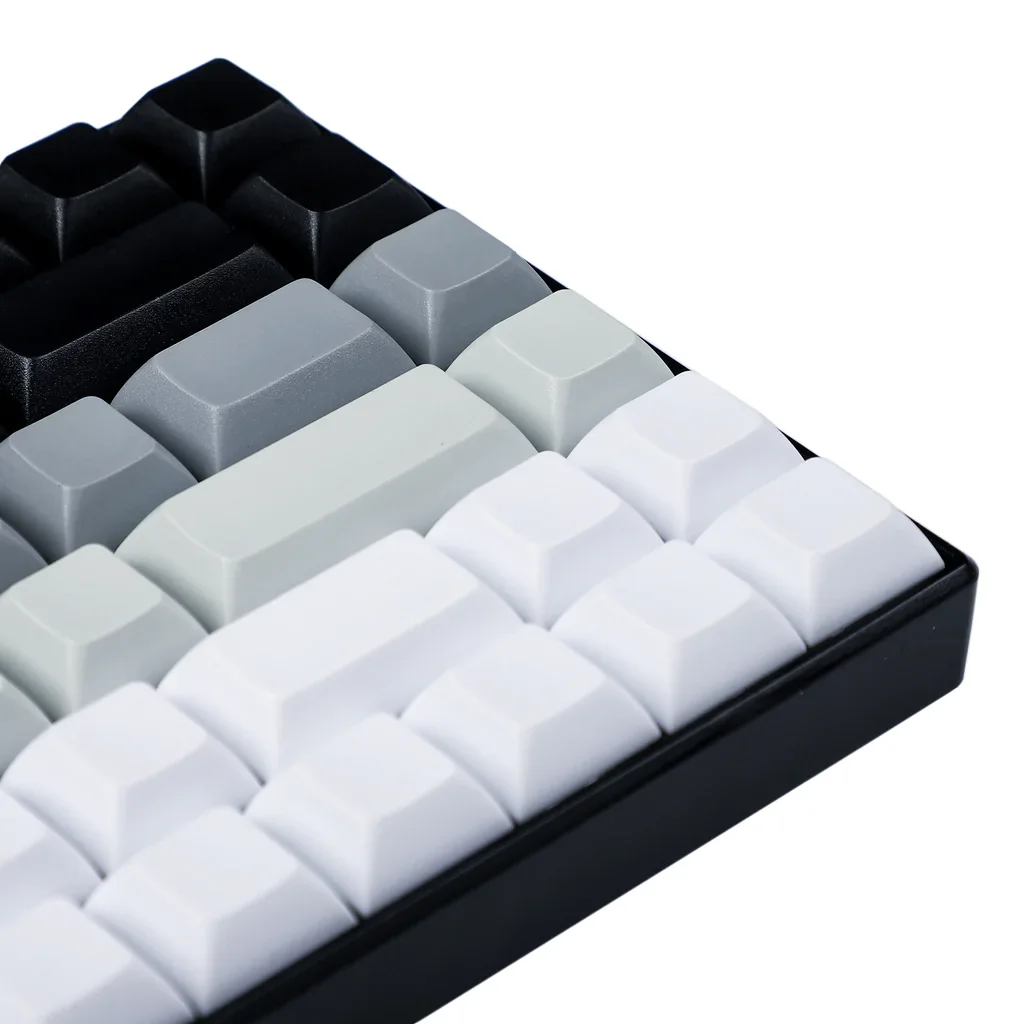 120 Polar Day Blank Keycaps DSA Profile PBT ANSI ISO White Gray Black For MX Mechanical Keyboard 61 96 84 68 108 87 Wings SP84