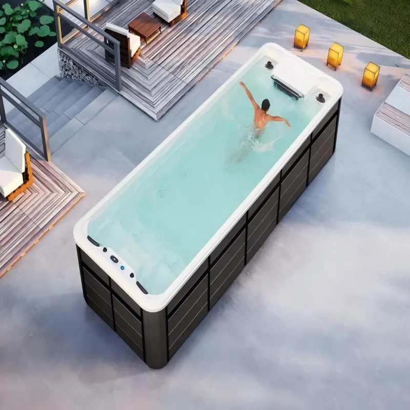 FL Wholesale Modern Outdoor Home Hot Tub with Massage Party Training System Whirlpool Swim Spa Pool Customized