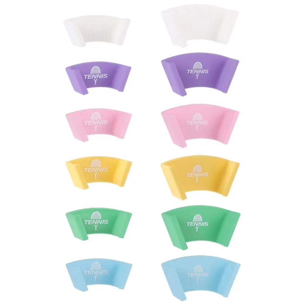 벽걸이형 테니스 라켓 벽걸이 플라스틱 무타공 배드민턴 라켓 홀더 자가 접착 내구성