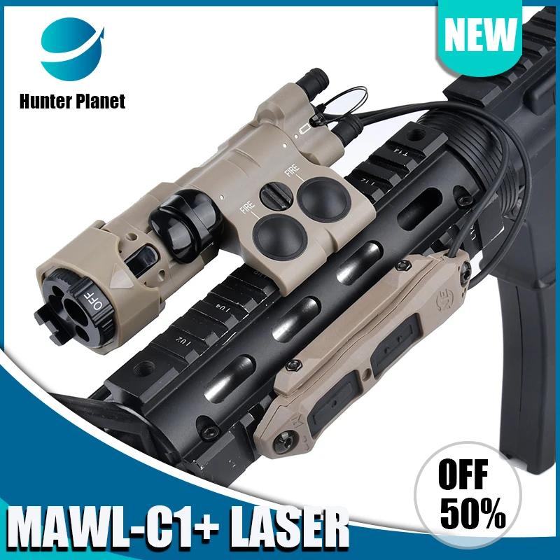 WADSN New Upgraded MAWL-C1 red green blue dot IR Laser airsoft accessoires  Nylon plastic tactical hunting equipment Weapon Ligh