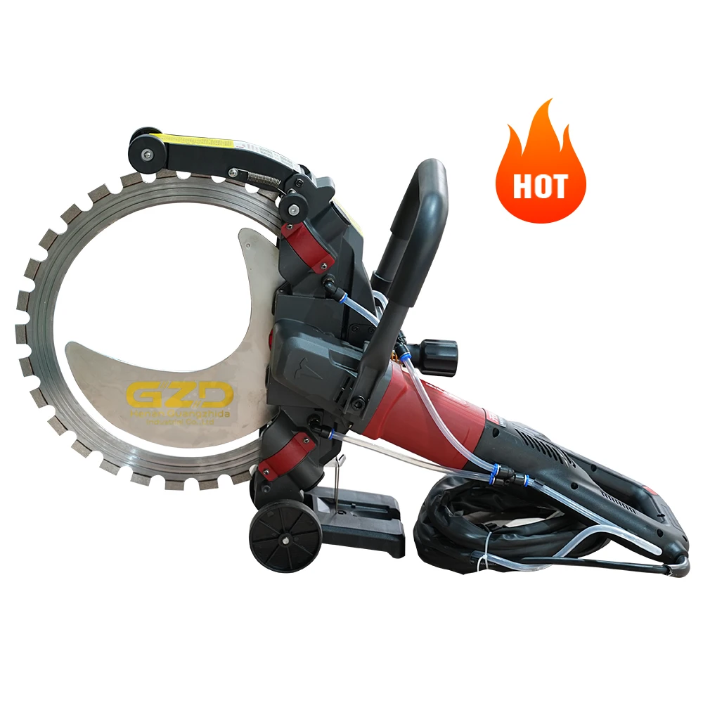 

220v Electric Ring Saw Cutter Cutting Wall Machine Circular Concrete Trench Machine