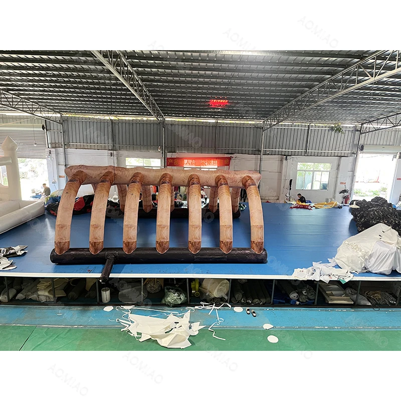 【Direct Factory Sale】Custom Outdoor PVC Inflatable Skeleton Channel Inflatable Tunnel Tent Blow Up For Activity