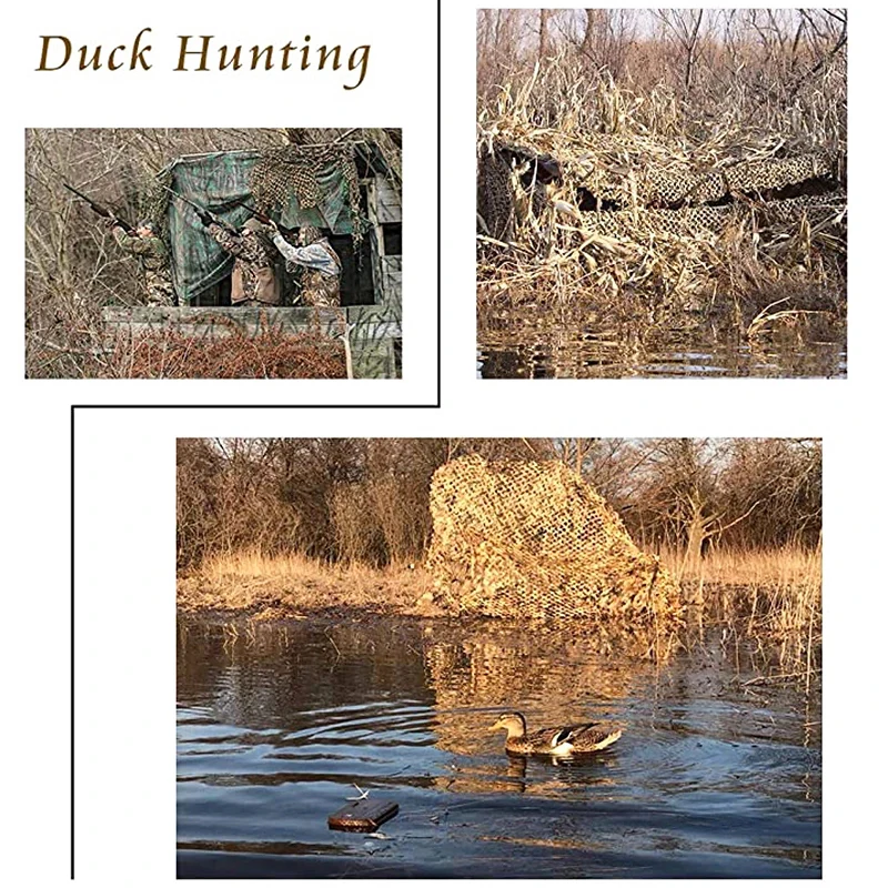 Siatki maskujące 3*3 6*6 9*9m, – Outdoor Hunting Blinds recenzja i cena