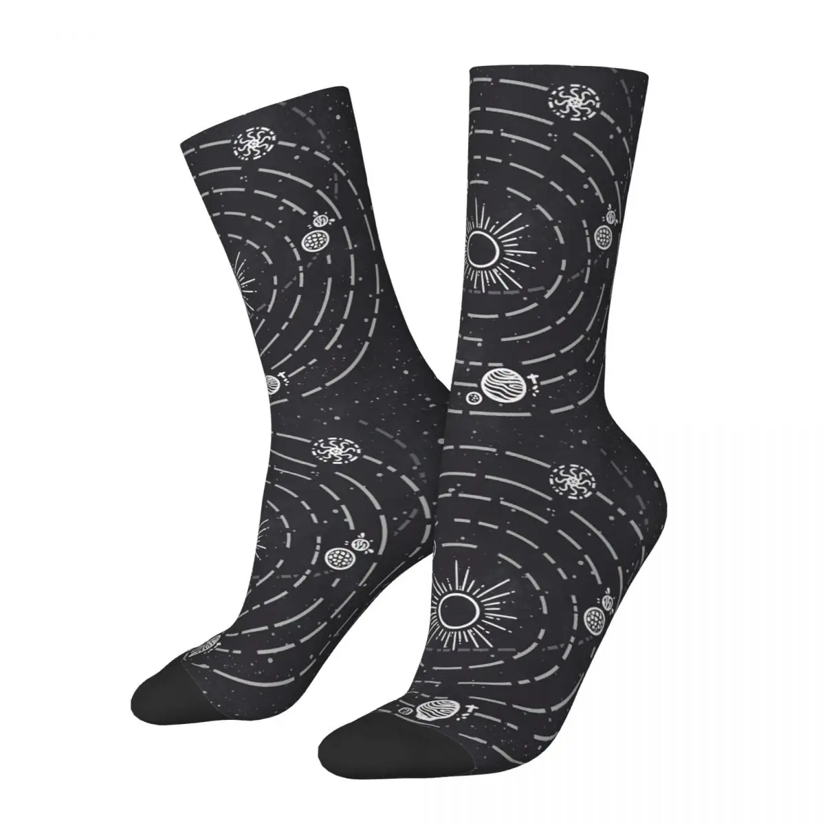 Outer Wilds Solar System Socks Harajuku Super Soft Stockings All Season Long Socks Accessories for Unisex Birthday Present