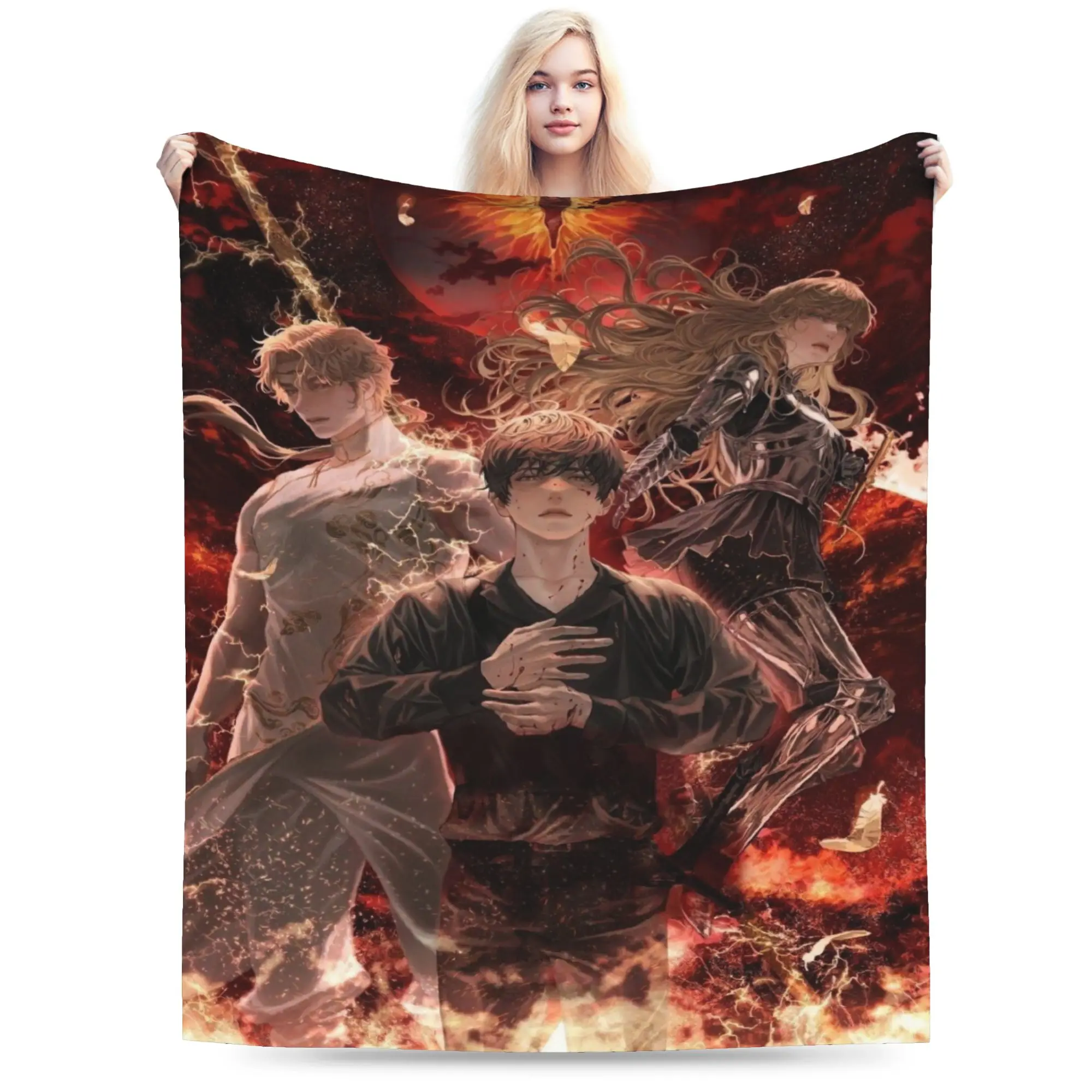 Novel Omniscient Reader Viewpoint  Blankets Lightweight Thin Coral Fleece Plush Relax Present  Throw Blanket Quilt