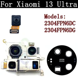 Front Rear Camera Lens for Xiaomi, Small Facing, Selfie Module, Spare Parts, 13 Ultra, 2304FPN6DC, 2304FPN6DG