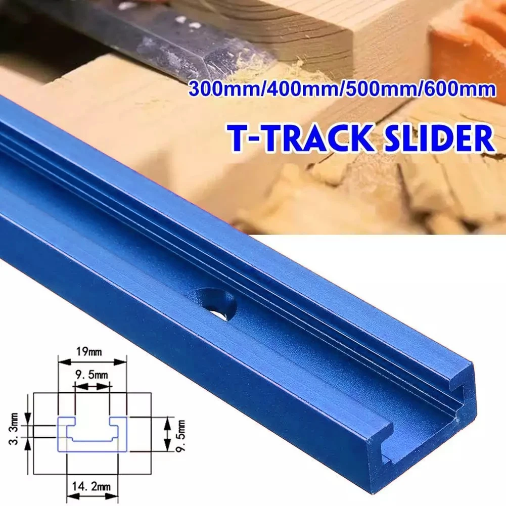 Bagian Miter Jig fungsional alat profesional t-track 300-600mm untuk pertukangan kayu Jig Miter Router merek baru Premium