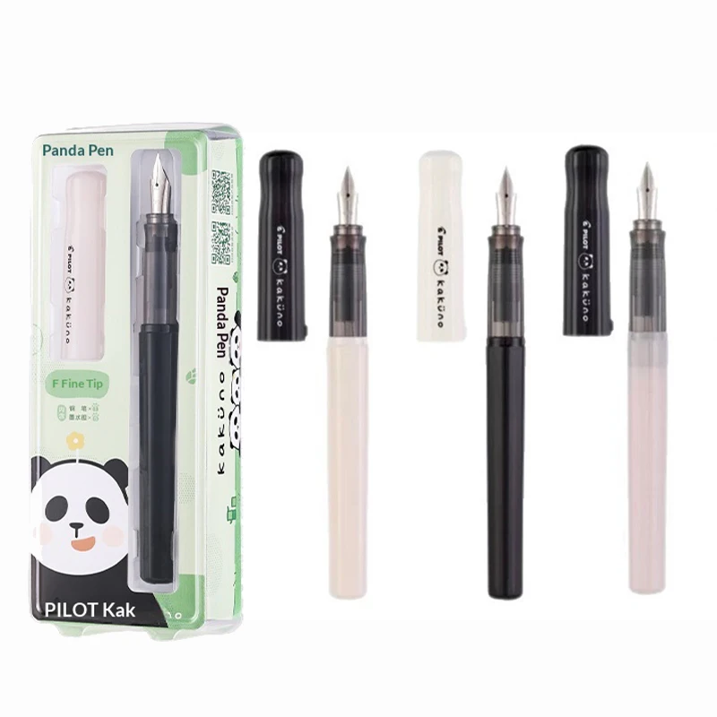 Pióro wieczne PILOT, lekka obudowa, SMILEY, urocza panda, stalówka/kapka, pióro do ćwiczeń, do szkoły, do prowadzenia dziennika, prezent, japońskie artykuły papiernicze — zdjęcie produktu 7