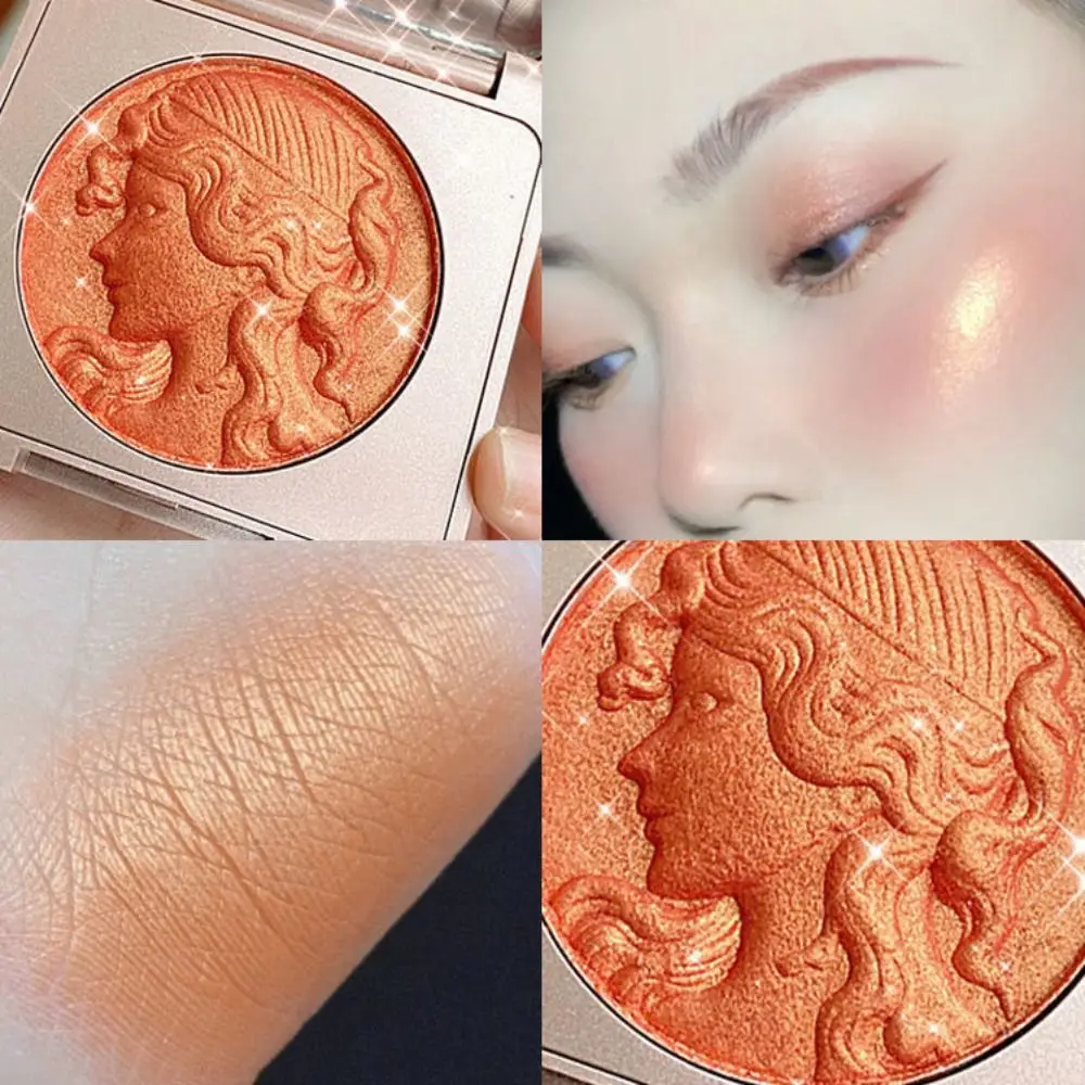 À prova dwaterproof água veludo fosco pêssego rouge longa duração sweatproof rosa bochecha matiz blush brilhante natural monocromático blush paleta