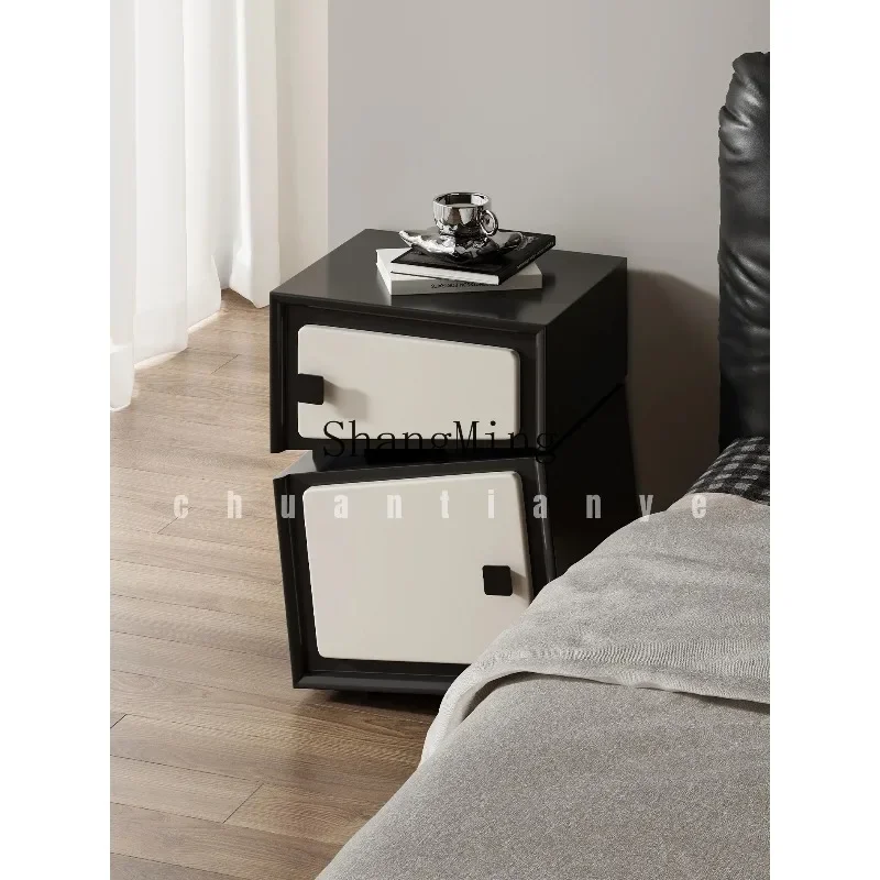 CLL  Twist Bedside Table Creative Sofa Side Simple Living Room Bedroom Storage Cabinet