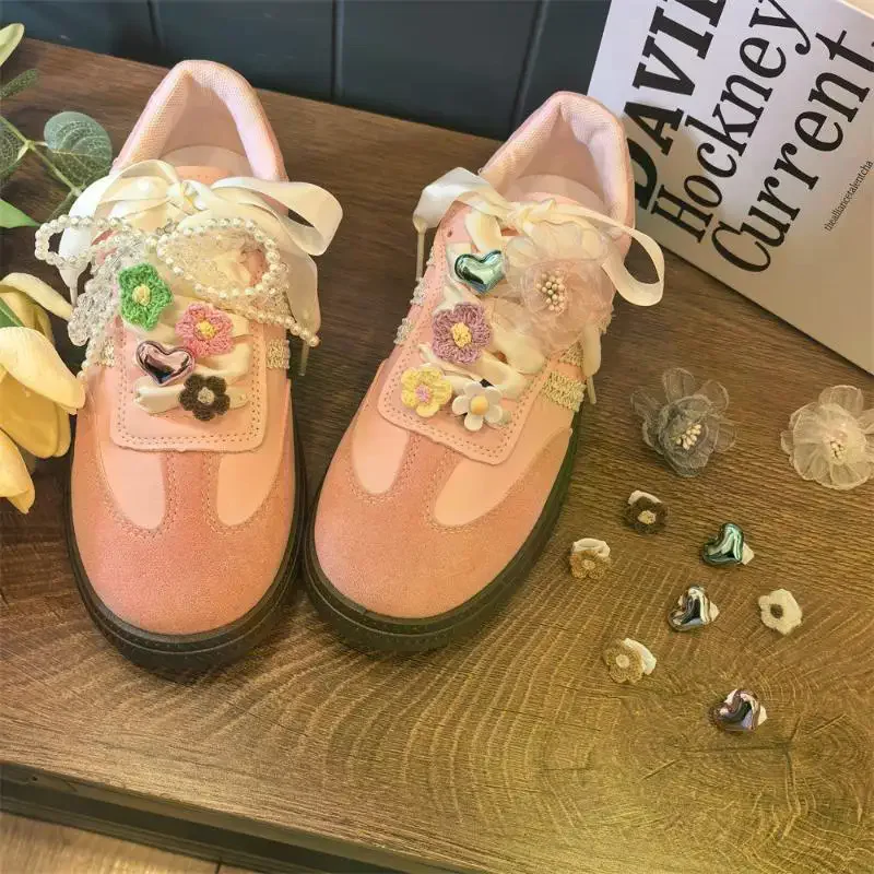 1 Piece Leaf Flower Shoe Charm Buckle Lily Of The Valley Shoe Laces Charms For Sneakers Decoration DIY Shoes Accessories