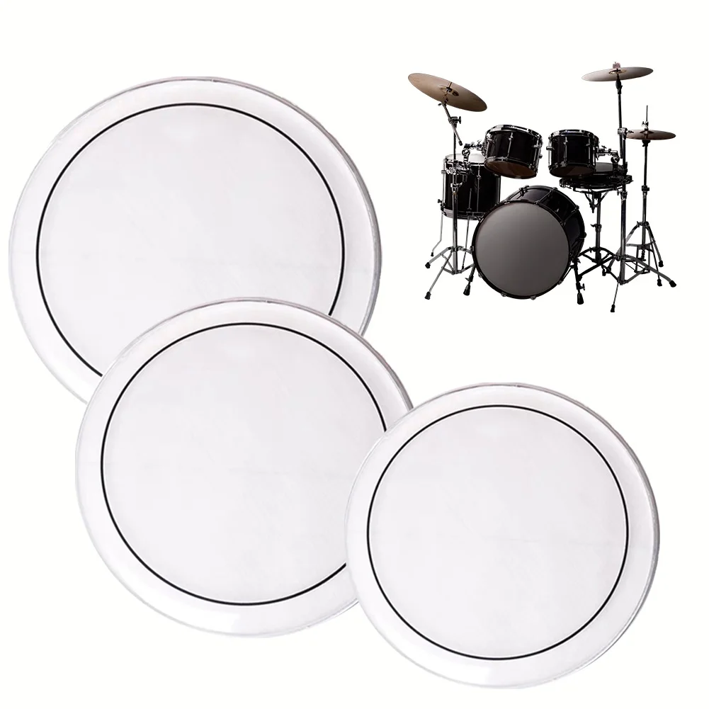 Drum Patche Drum Patches 1pc 8inch/10inch/12inch Clear And Crisp Sound Improved Timbre And Volume Exercises Outdoor Activities