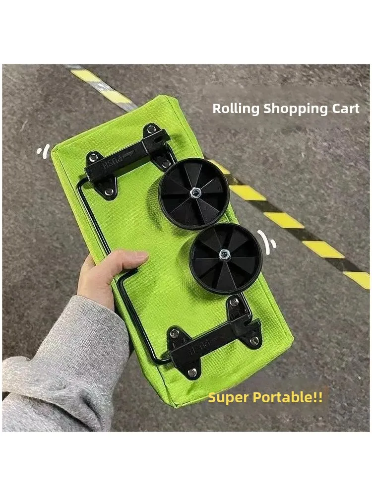 carrinho-de-compras-portatil-e-dobravel-trailer-pequeno-com-rodas-para-compras-de-vegetais-leve-e-conveniente-para-uso-dome