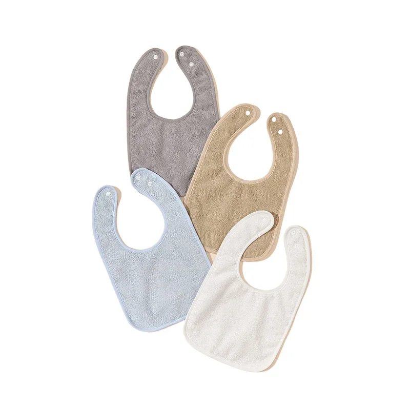 

Baby Drooling Towel Spring, Summer And Fall Baby Bibs 4 Layers Of Cotton Gauze Absorbent U-Shaped Bibs Newborn Children Four Sea