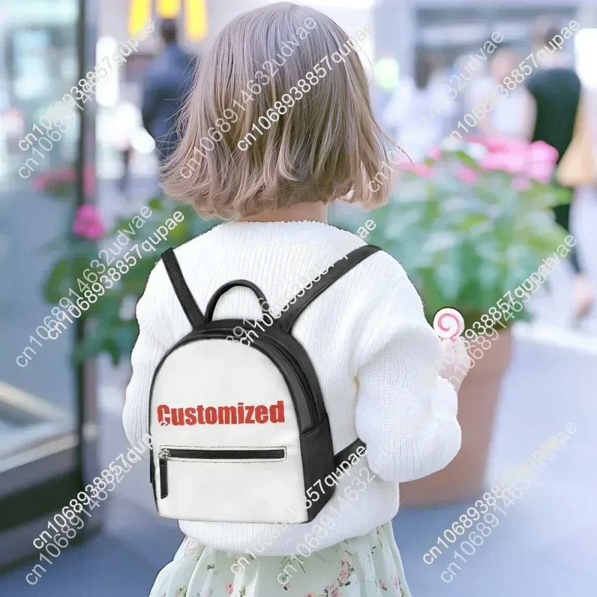 Anime Demon Slayer Backpack Purse Tanjirou Nezuko Carter Schoolbags Double Shoulder Bag Mini Daypack Leather Travel Bag - Image 6