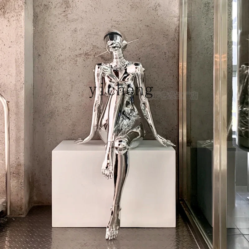 

FY Machinery Ji Sculpture Muse Large Figure Ornament High-end Trend Decoration