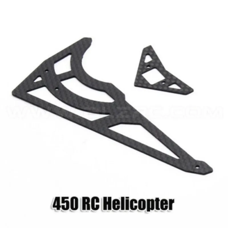 ALZRC carbon fiber horizontal/vertical tail fin For Align Trex 450 RC Helicopter