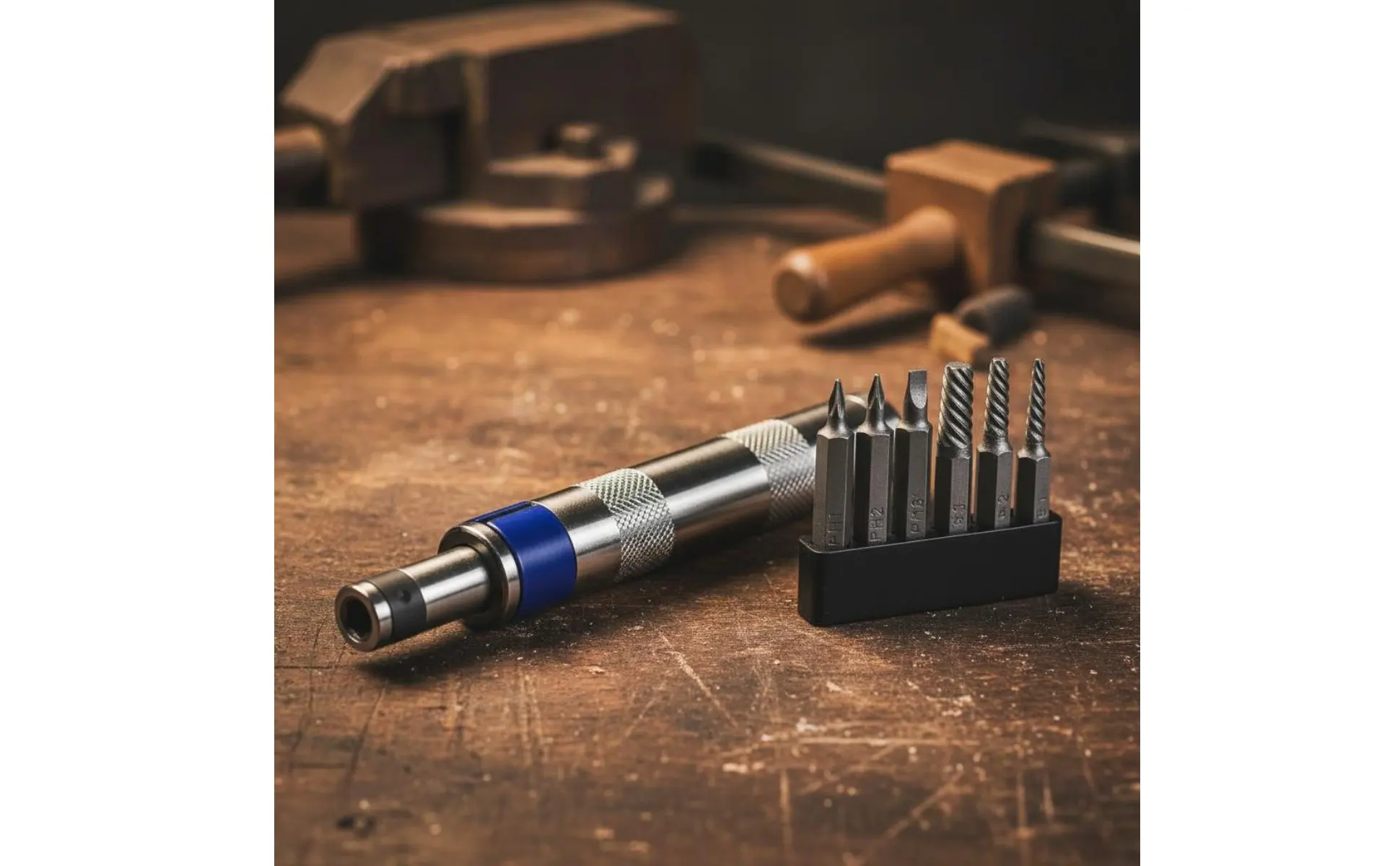 6-in-1 Screwdriver Set Compact Strike Screwdriver Manual Strike Driver Seized Bolts Hand Tool Easy Installation for Maintenance