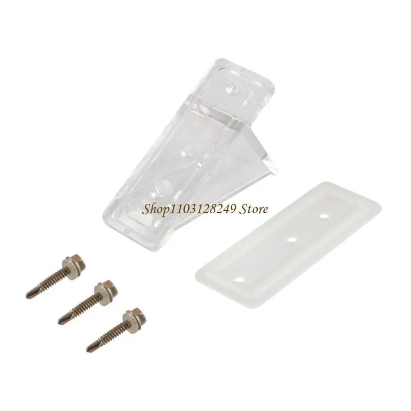 10 عبوات/مجموعة من واقيات الثلج على السقف المعدني مصممة بحشية ختم من النيوبرين ومسامير عالية الجودة تحمي من انزلاق الثلج #3