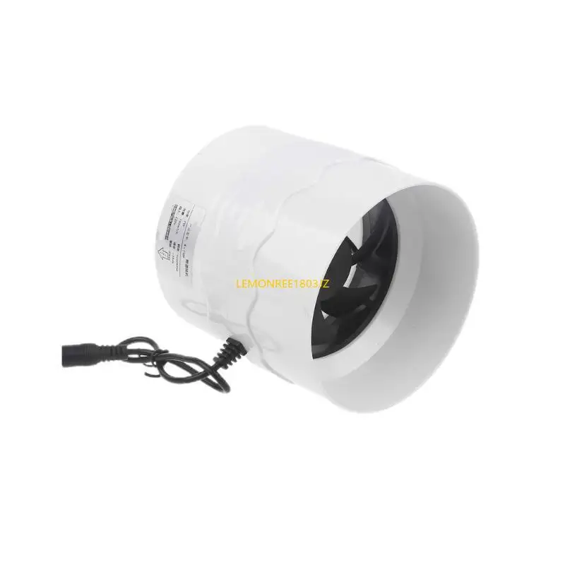 N58C INLINE أنبوب القناة مروحة الحمام المطبخ مرحاض التهوية الجدار النافذة الكهربائية