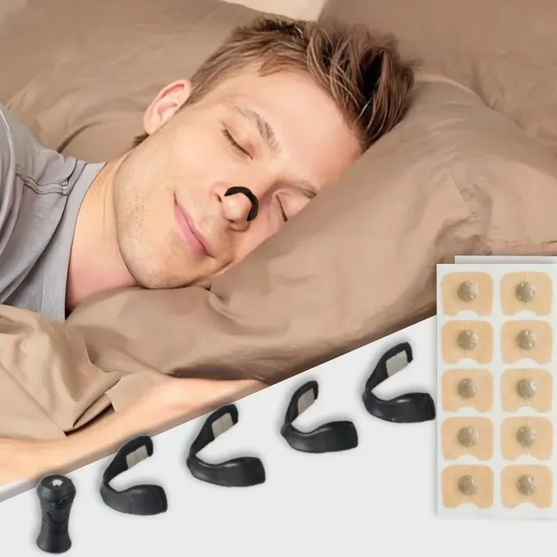 Anti Snoring Sleep Mouth Tape, Nasal Breathing Dilators Starter Kit for Nose, Improve Sleep Quality Snoring Solution for Men