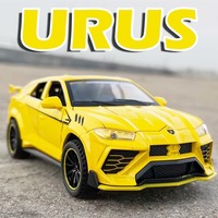 1:32 URUS Revuelto Model Toy Supercars Alloy Diecast Miniature Sports Cars Sound Light Doors Opened Pull Back for Kids Gifts