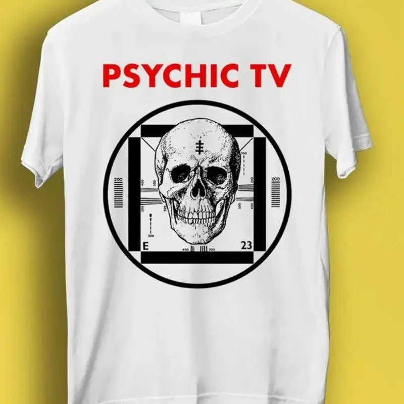 T Shirt Psychic Tv Force The Hand of Change Punk Meme Funny Styl