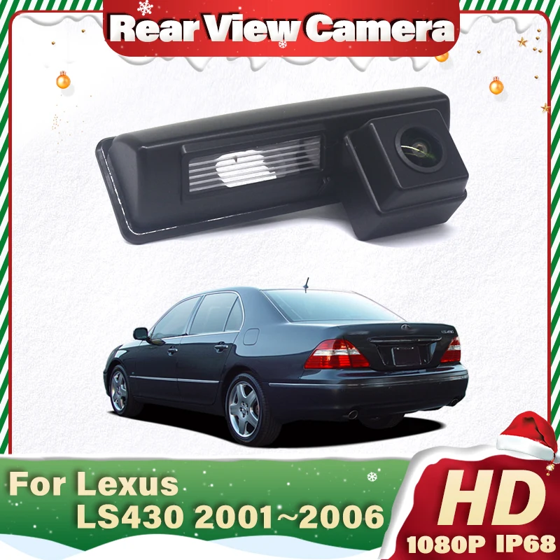 140° CCD HD Night Vision Back up Rear View camera CCD license plate Camera ​For Lexus LS430 LS 430 2001 2002 2003 2004 2005 2006