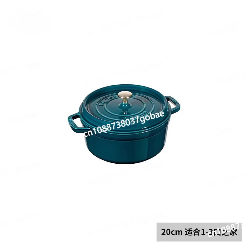 

Эмалированный горшок Чугунный бытовой горшок для тушения супа без покрытия