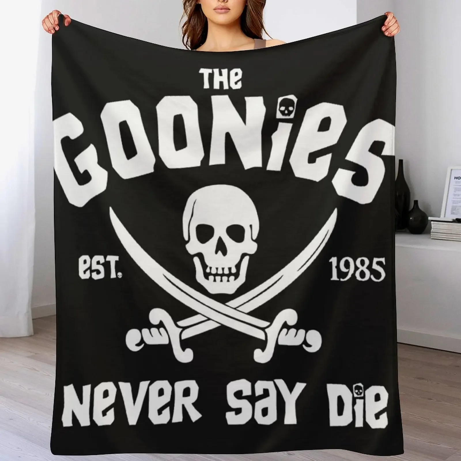 

The Goonies Throw Blanket Soft Plush Plaid anime Loose Tourist Blankets