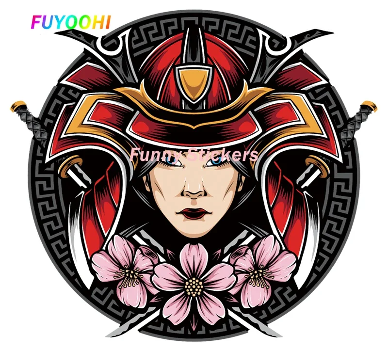 

FUYOOHI Play Stickers Cool Woman Warrior Size Can Be Customized Gabinete Gamer Wall Stickers for Boys Car Sticker Sunscreen PVC