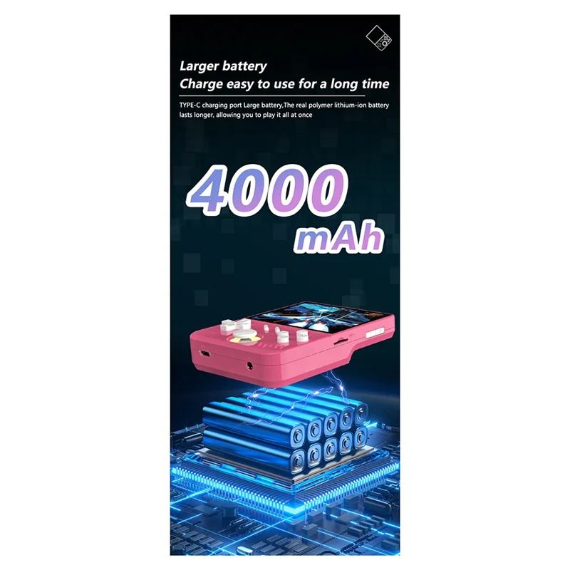 R36 وحدة تحكم ألعاب ريترو صغيرة محمولة MY Mini 128GB 3.5 بوصة IPS شاشة لينكس لعبة فيديو وحدة تحكم تدعم 30 + أجهزة محاكاة C