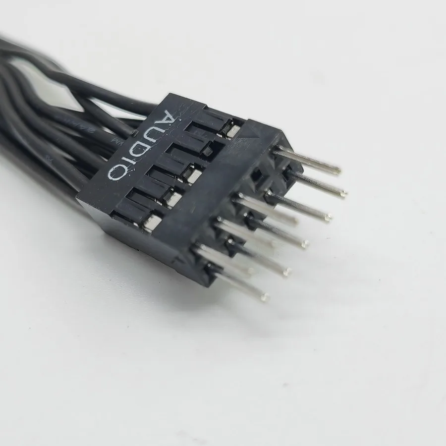 HD Audio 13Pin Female to 8Pin Male Converter Cable 22AWG For Lenovo Motherboard Connection HOST Front Panel  20cm