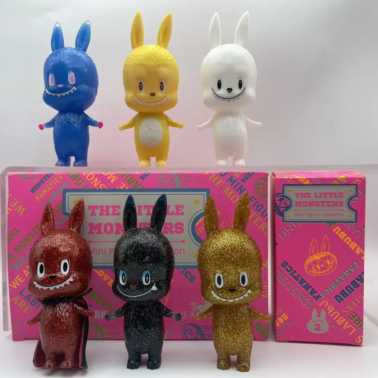 

Official Mini Labubu Series 2 Blind Box - Cute Collectible Figure, Authentic Desk Decor Gift for Fans