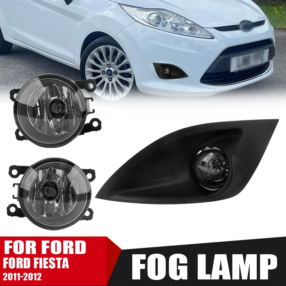 

Обновление противотуманной фары переднего бампера для Ford Fiesta 2011 2012 2013 2014 2015 2016, версия, дополнительный переключатель противотуманных фар + проводка