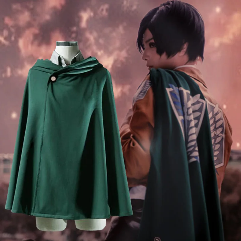 

Cosplay Of The Free Corps Captain's Cloak From The Attack On Titan Investigation Corps Anime Costume