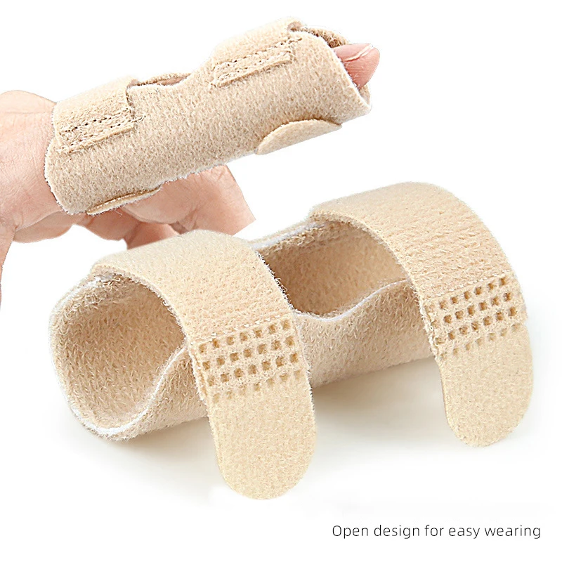 Finger Immobilization Strap Sleeve Self-Adhesive Adjustable Fixation Finger Splint Dislocation Fracture Finger Support Splint