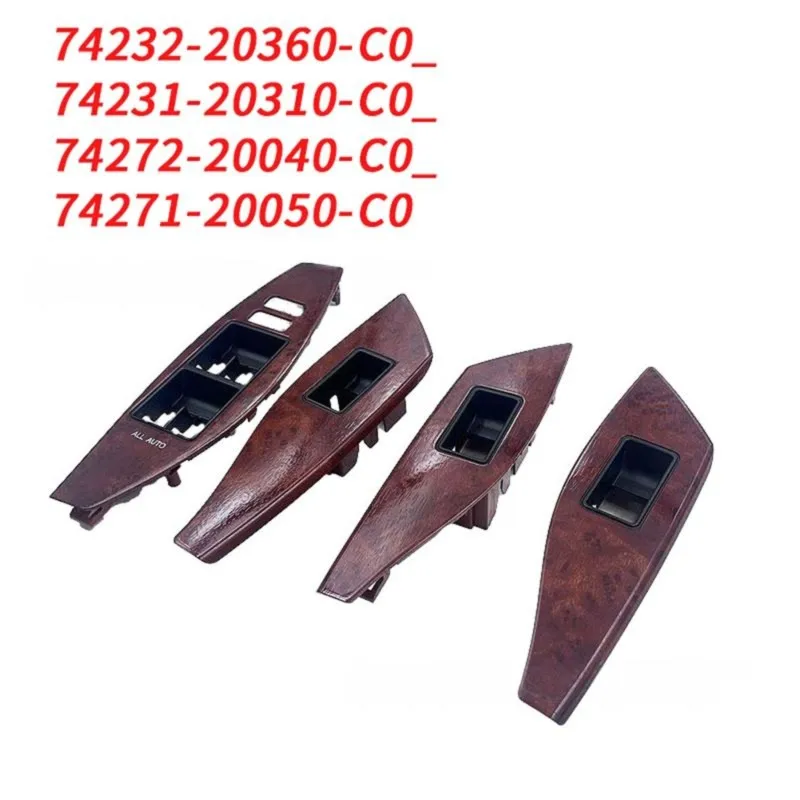 Super Sale 4pcs Window Glass Lift Panel Cover RHD for Toyota Allion/Premio 07-21 7423220360C0 74231-20310-C0 7427220040 74271-20