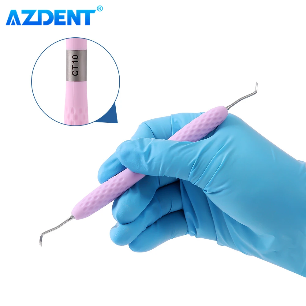 Dental Restoration Instrument Enamel Chisel Set AZDENT Spoon Excavator Gingival Margin Trimmer Cord Packer Repair Probe Tool