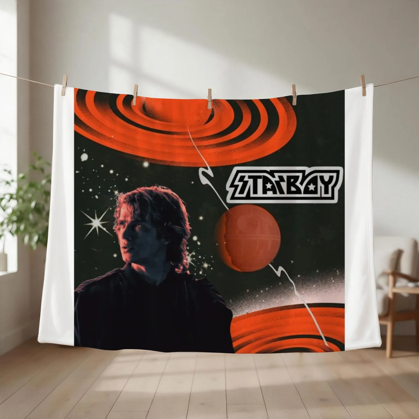 Starboy Hayden Christensen Throw Blanket couch cozy soft plush fuzzy picnic outdoor blanket