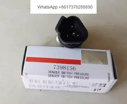 Skid loader accessories 7299196 7398156 Hydraulic oil pressure sensor for s18 s16