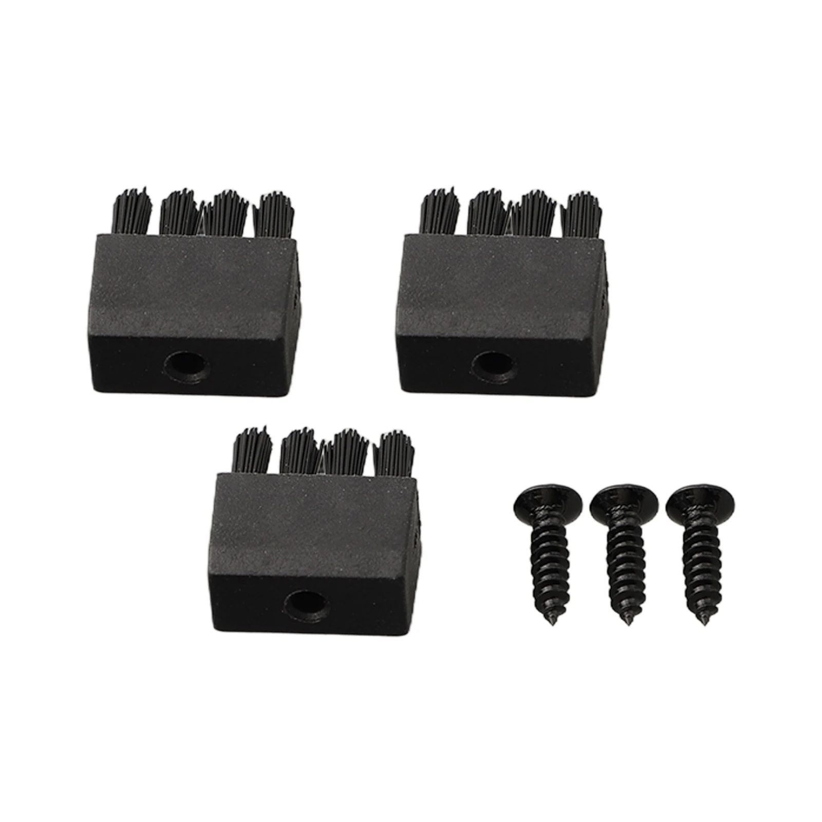 

3pcs Bow Brush Replacement Set With Screws 1.7cm X 1.5cm X 1cm For Hostage Arrow Plastic + Iron Nice Hot New Pratical