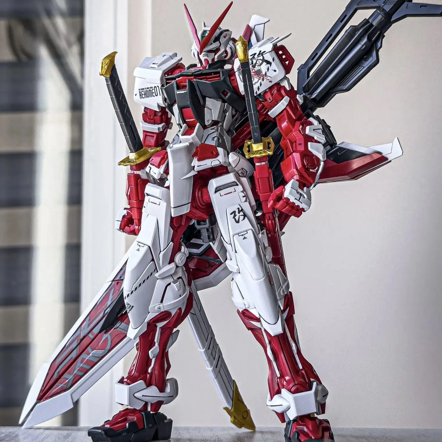 

Astray Red Frame Model-58 1/144 SEED DESTINY Model DIY Assembly Action Figures Anime Model Toy Gift Collection