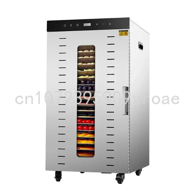 24 Trays Commercial Food Dehydrator Machine Fruit and Vegetable Industrial Beef Jerky Dryer